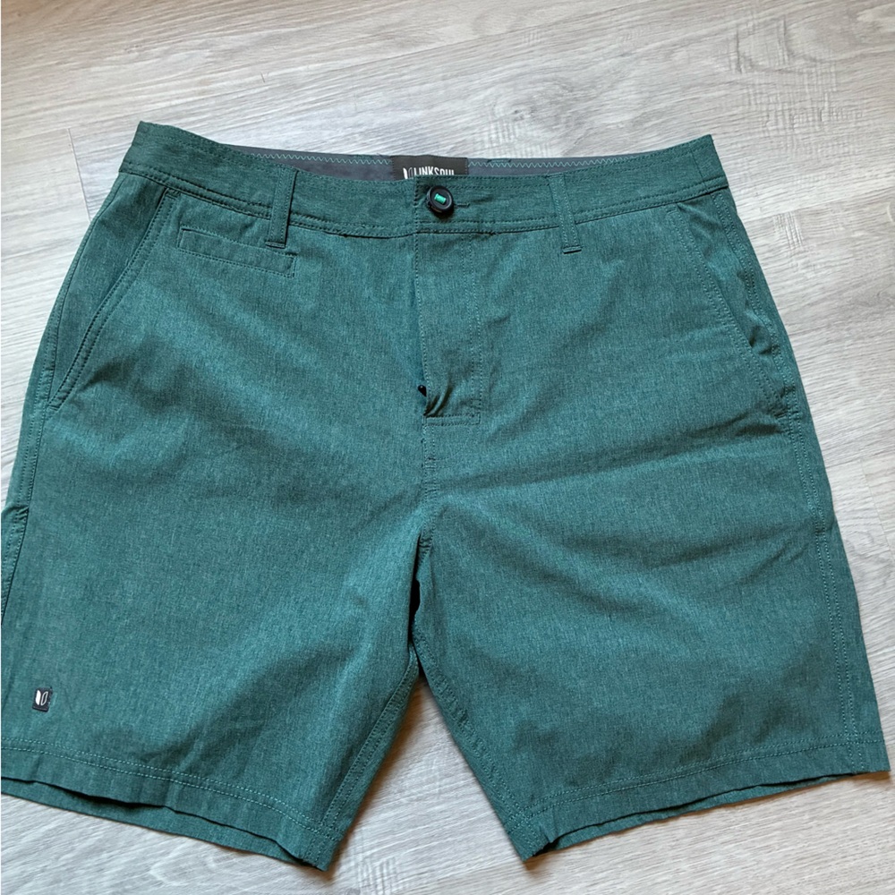 Linksoul Boardwalker Golf Shorts - Waist 31 - Cypress Green